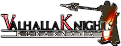 Valhalla Knights: Eldar Saga title screen for Wii